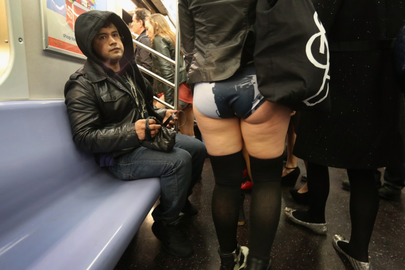 No Pants Subway Ride Milano
