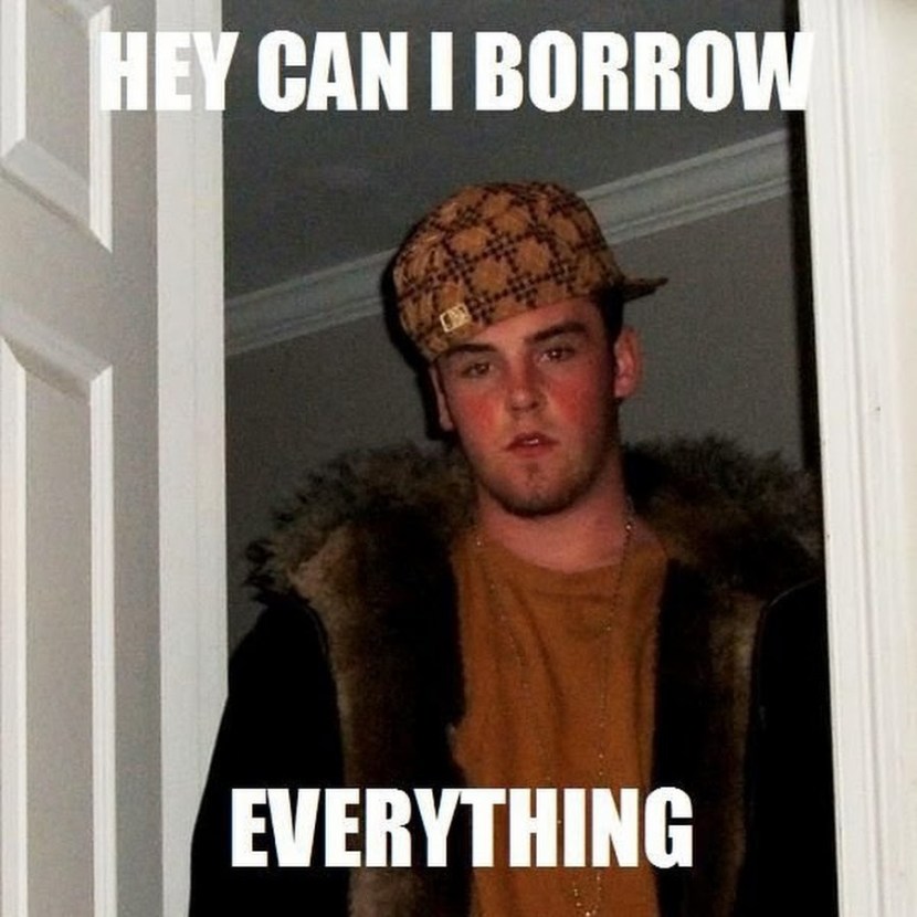 Scumbag Steve meme