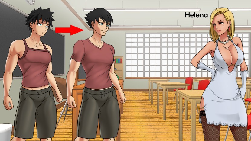 Anime Hentai waitress