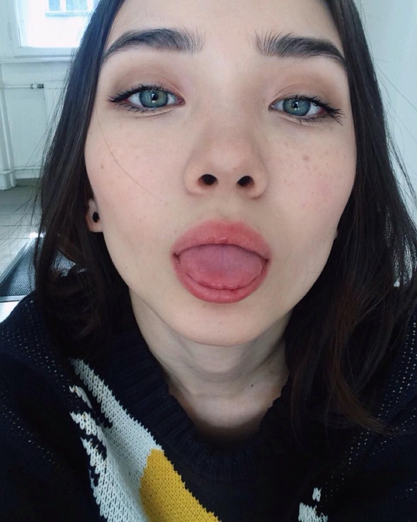 Aya Shalkar in a swimsuit