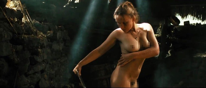 Naked Daria Moroz in the series "Casters"