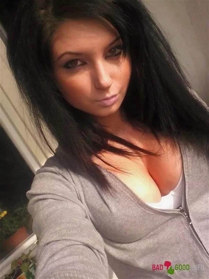 Beautiful brunettes from social networks