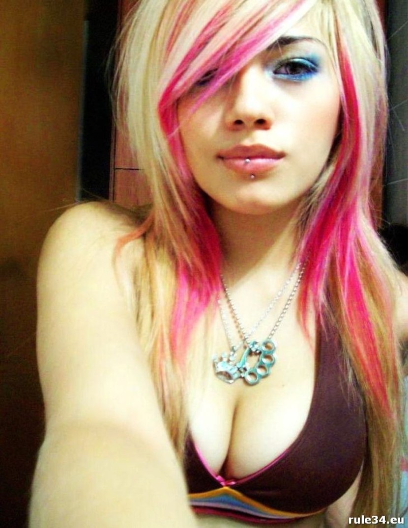 Emo Girl with Big Breasts