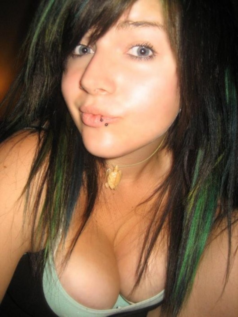 Emo Girl with Big Breasts