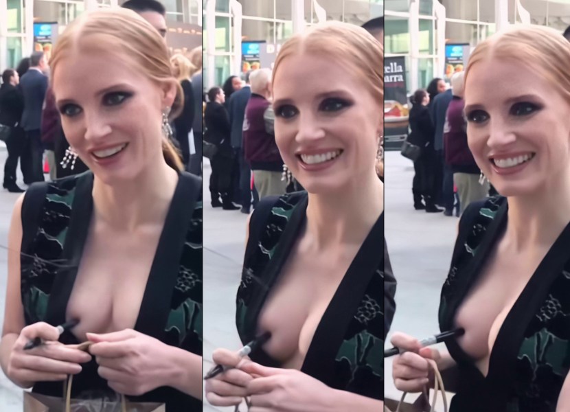 Jessica Chastain Big Tits