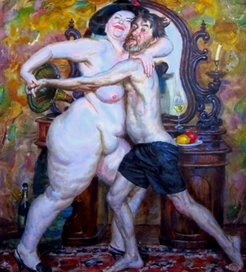 The painting of Victor Lapapalo