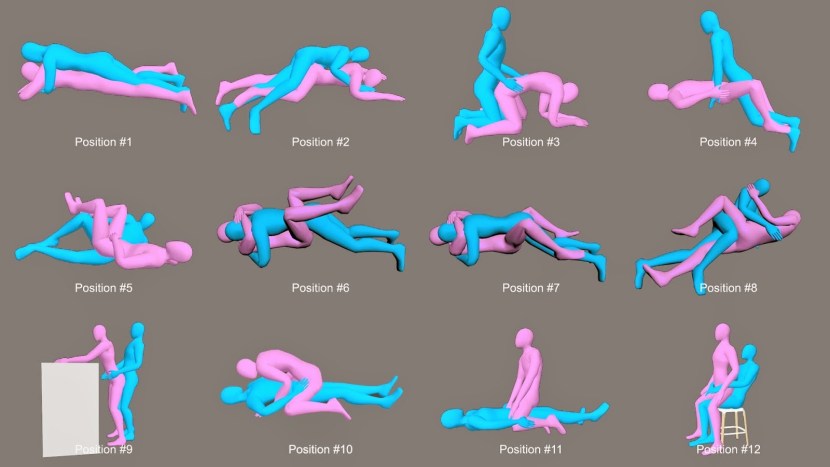 The most popular poses in bed