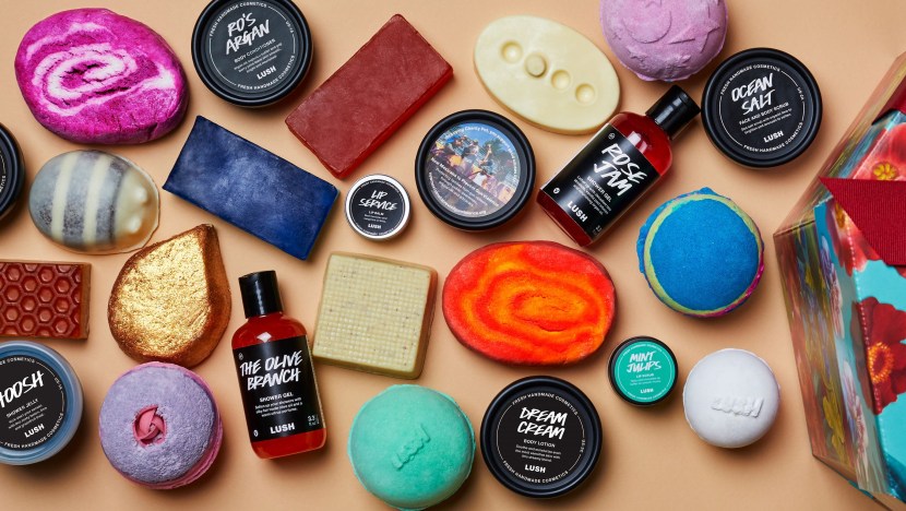 LUSH decorative cosmetics