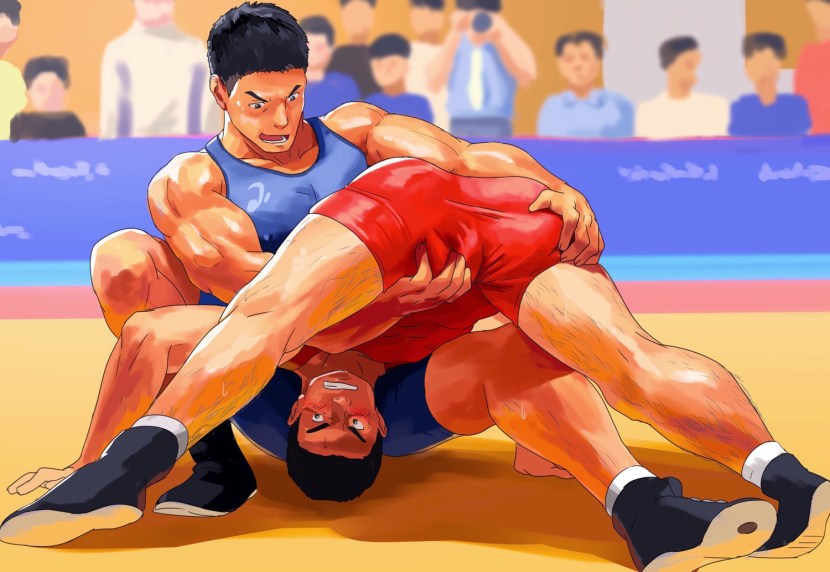 Naked busty tennis player