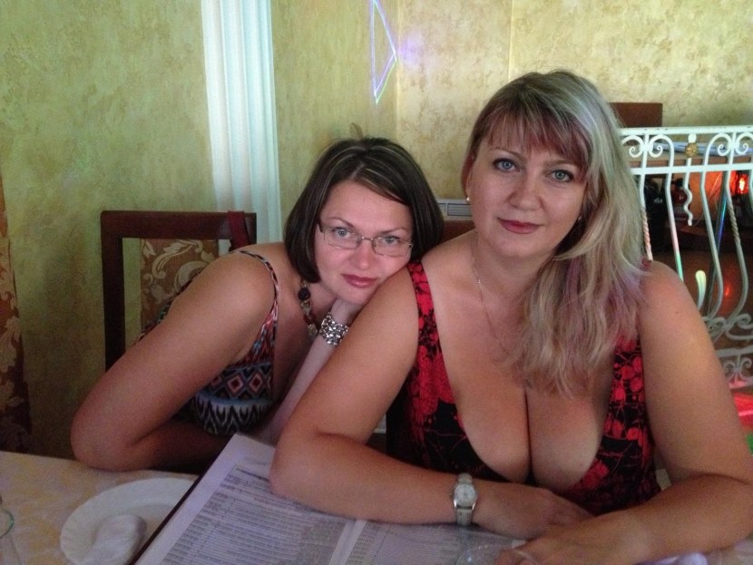 Two adult Russian women