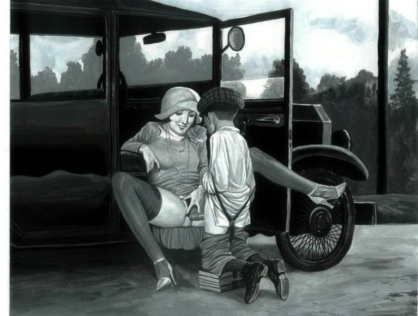 Homemade Russian retro porn