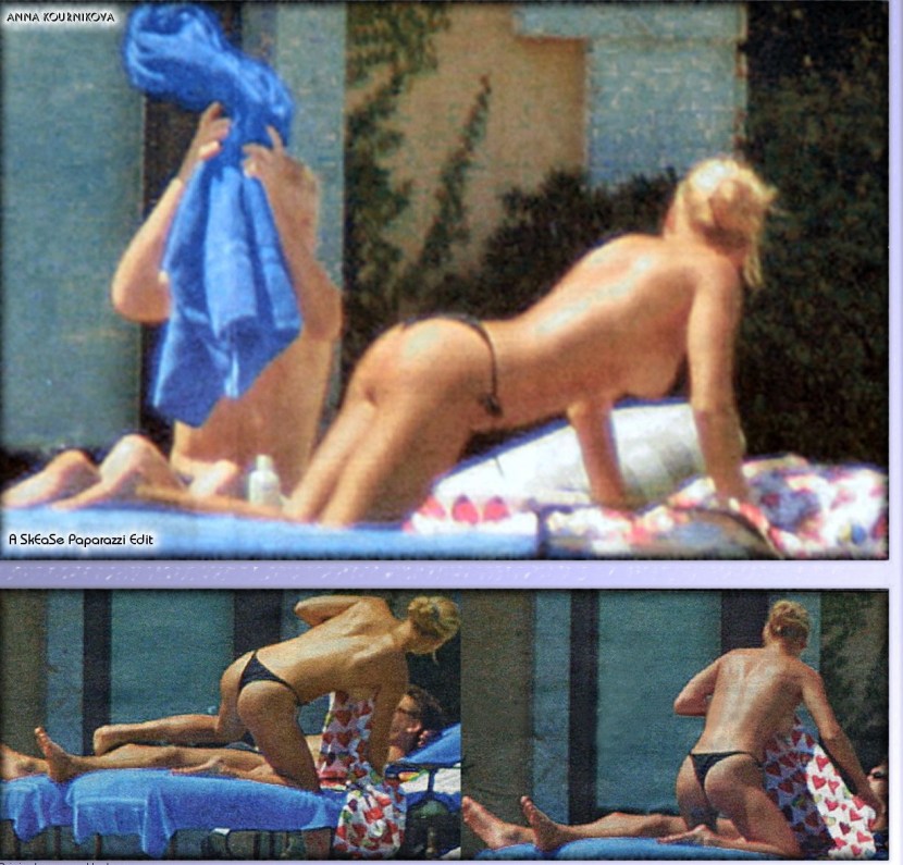 Anna Kournikova undressed