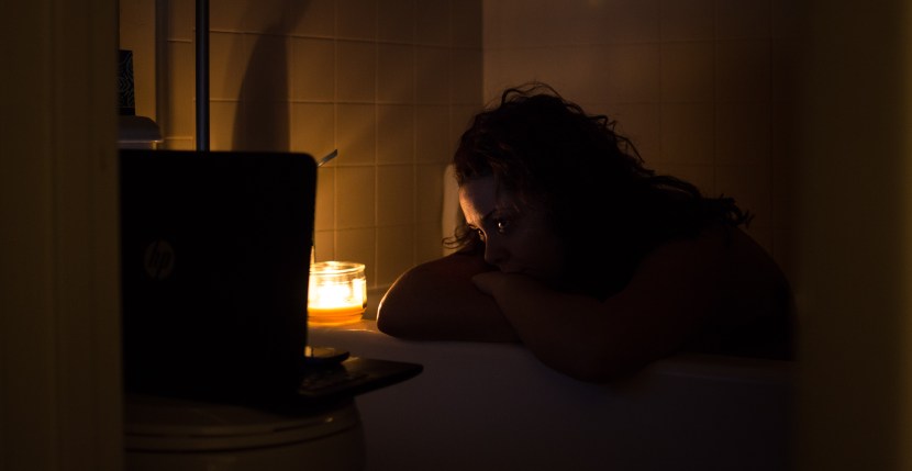 Anime girl on a spaceship