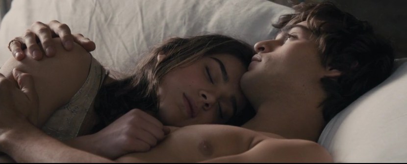 Boy and girl in the hotel