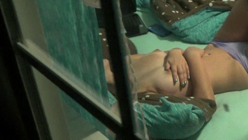 Fuck by the window with ties