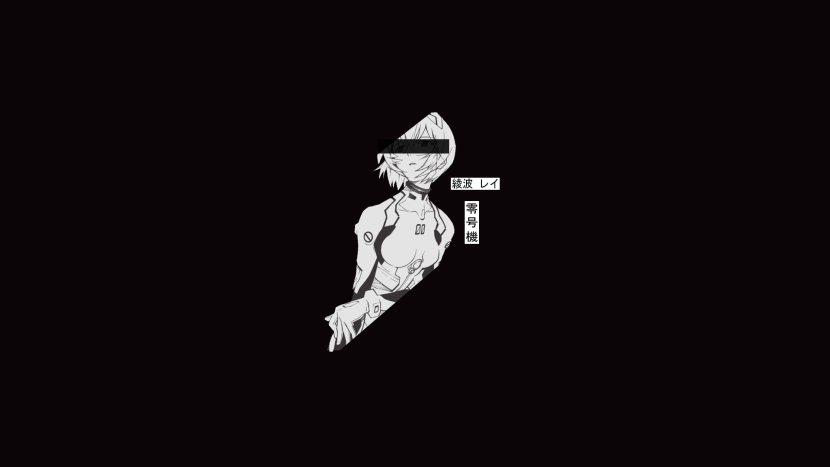 Wallpaper 4K anime minimalism