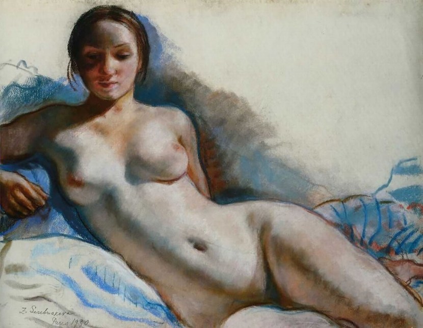 Erotic painting Zinaida Serebryakova