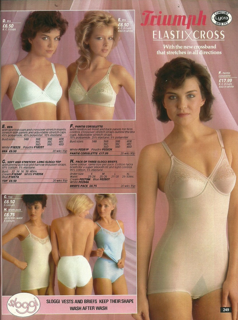 Triumph Lingerie 80s