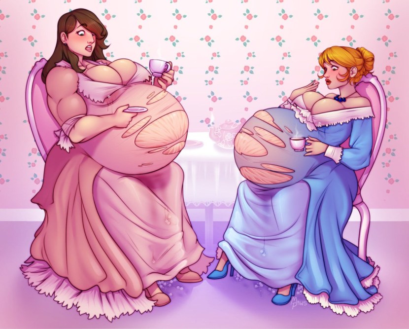 Naked pregnant woman from Negro