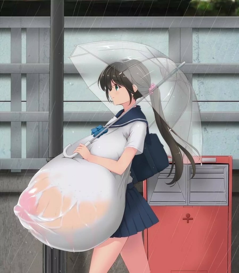 Gay-Furry Yiff Belly Inflation