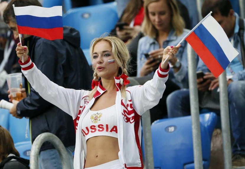 Russian fan on the 2018 World Cup Natalya Nemchinova
