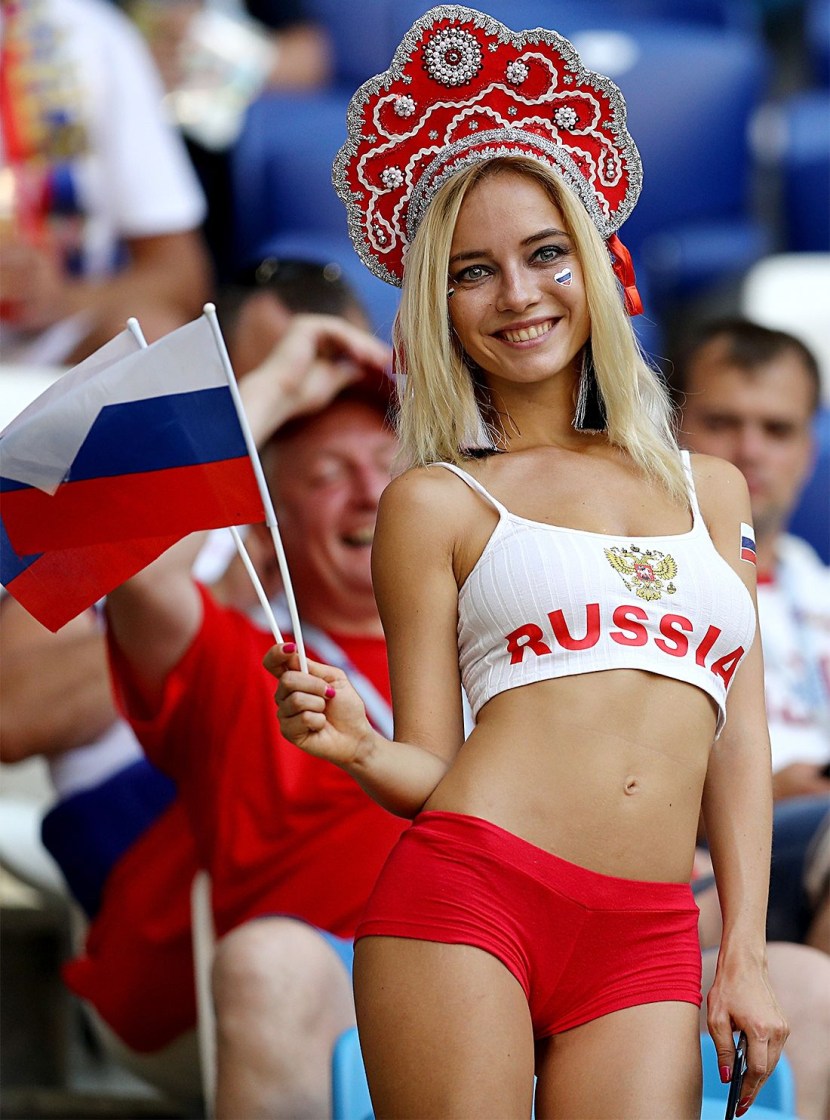 Russian fan on the 2018 World Cup Natalya Nemchinova