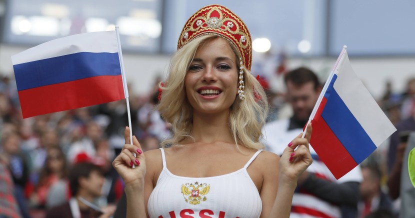 Girl at the 2018 World Cup Natalya Nemchinova