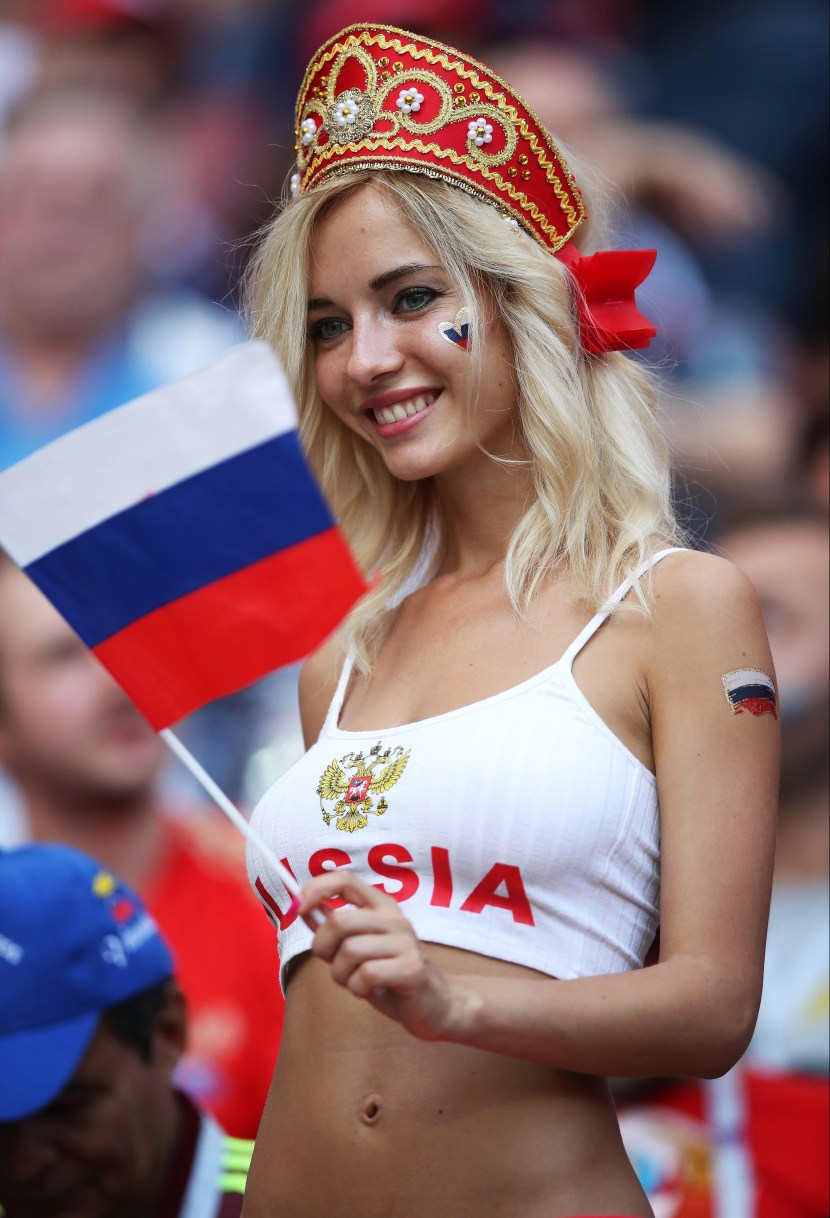 Russian fan on the 2018 World Cup Natalya Nemchinova
