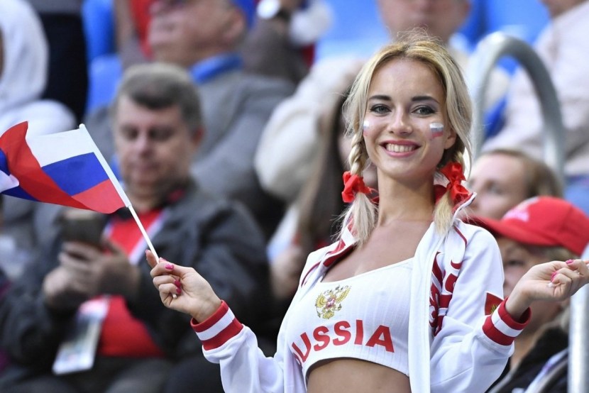 Russian fan on the 2018 World Cup Natalya Nemchinova