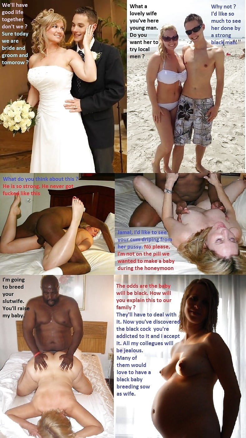 XXX Bride became pregnant from Negro