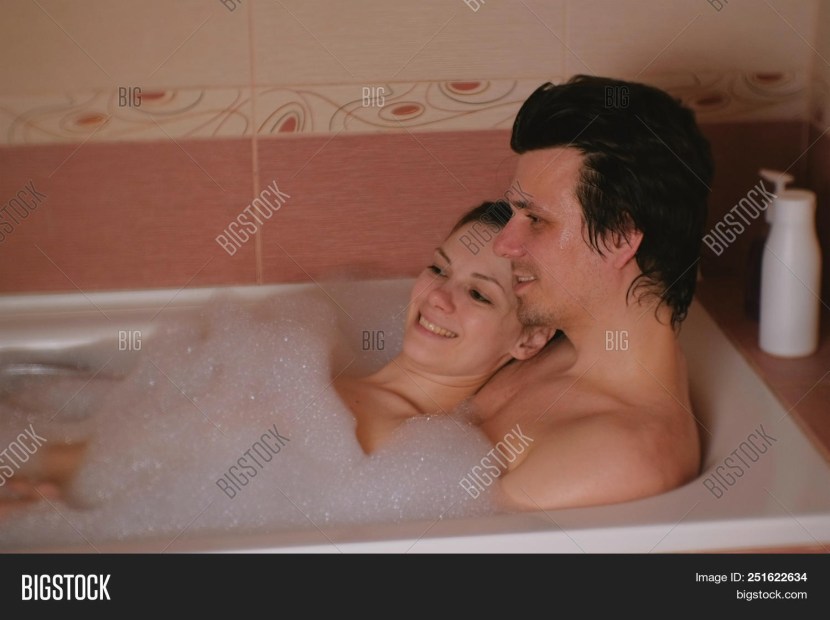 Home photo shoot in the bathroom