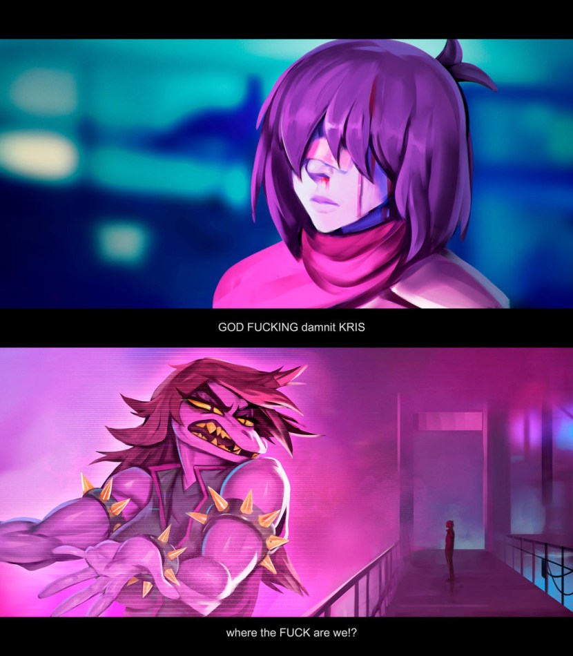 Chris and Suzi Deltarun in Inflation