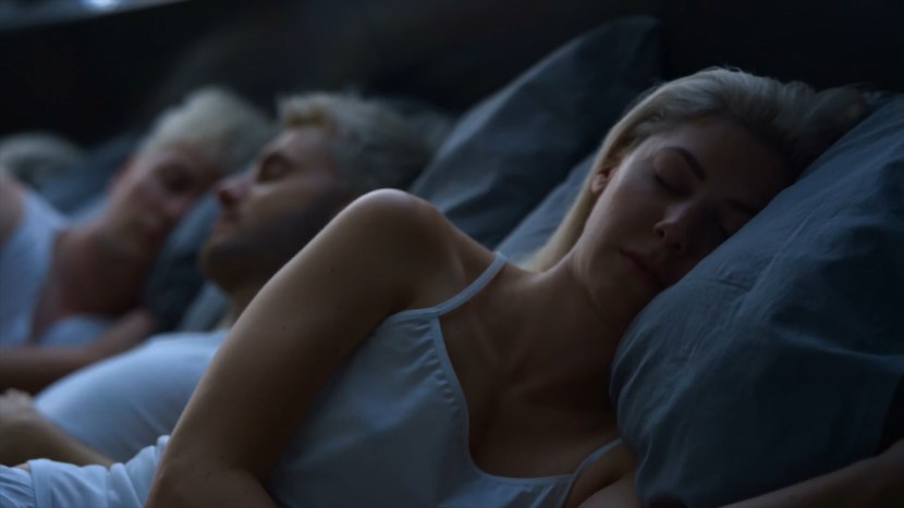 Sleeping scene from the film