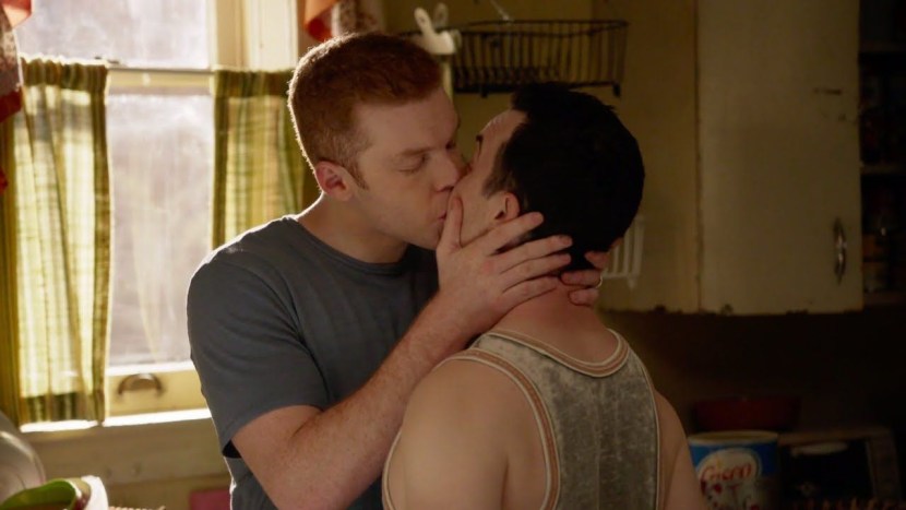 Ian Gallager and Mickey Milkovich