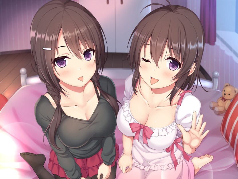 Man and woman in bed