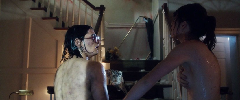 Mackenzie Davis grab and run boobs