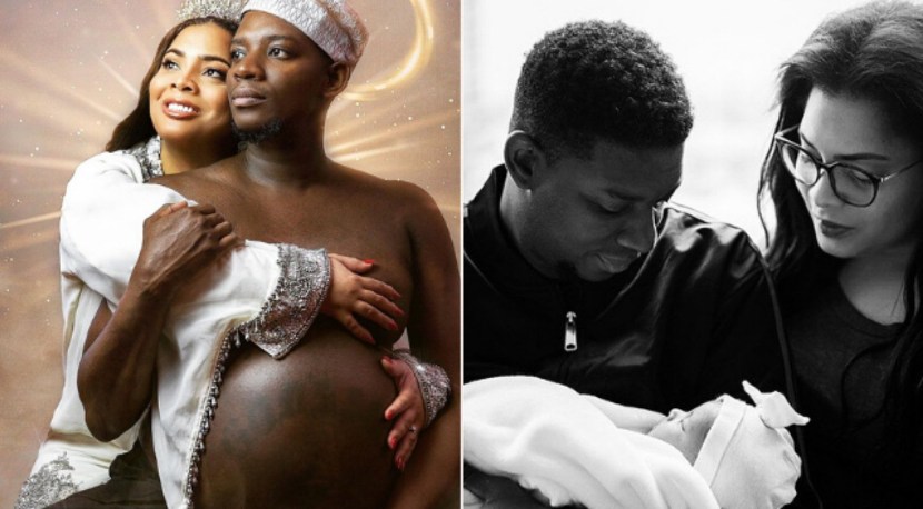 Naked pregnant women before and after