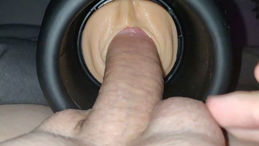 Henjob artificial vagina GIF