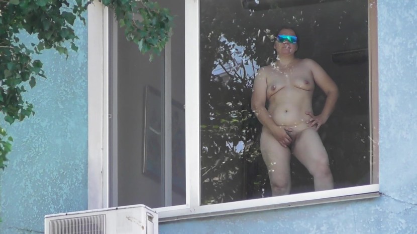 Porn on the windowsill