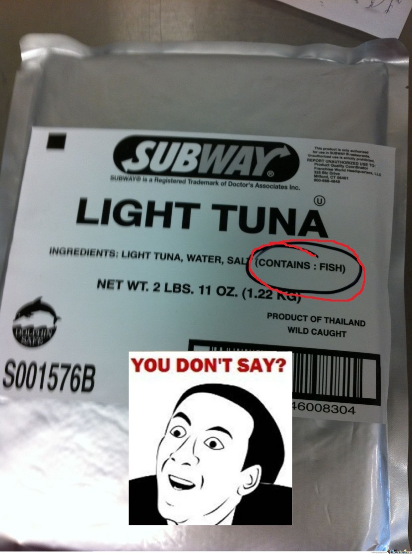 Subway Restaurant meme