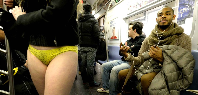 No Pants Subway Ride Russia