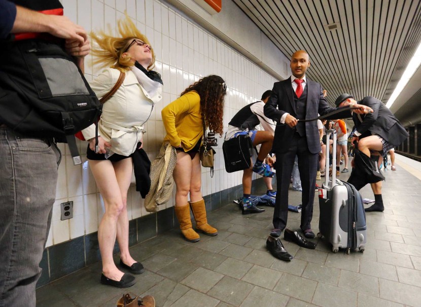 Global No Pants Subway Ride 2014