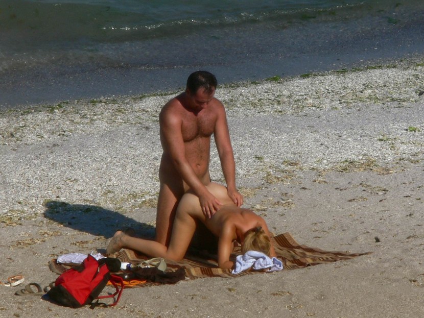Fucked on the beach private