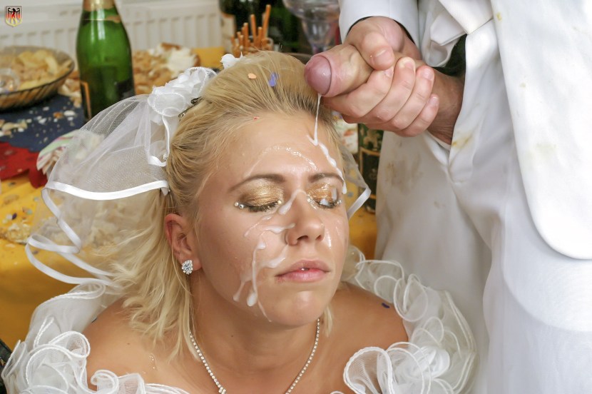 The bride was pissed at the wedding