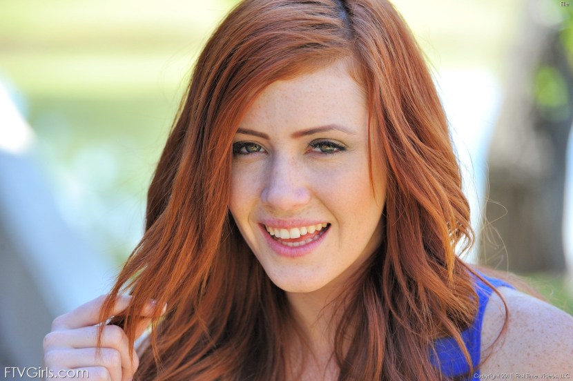 Elle Alexandra ftvgirls in a black dress