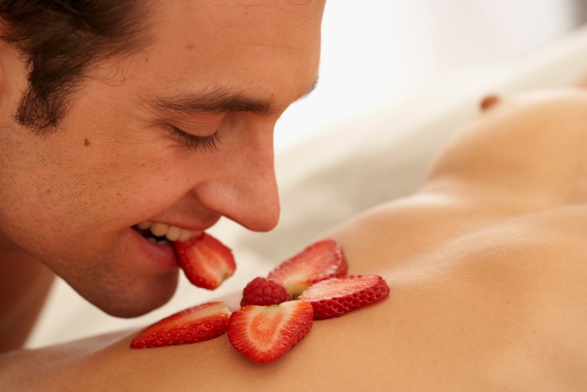 Photoshoot with fruits