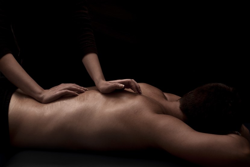 Erotic massage to a man