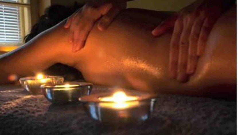 Tantric massage to a woman