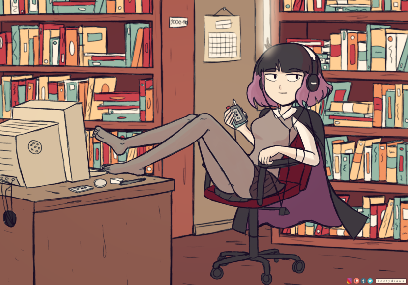 Hilda animated series librarian