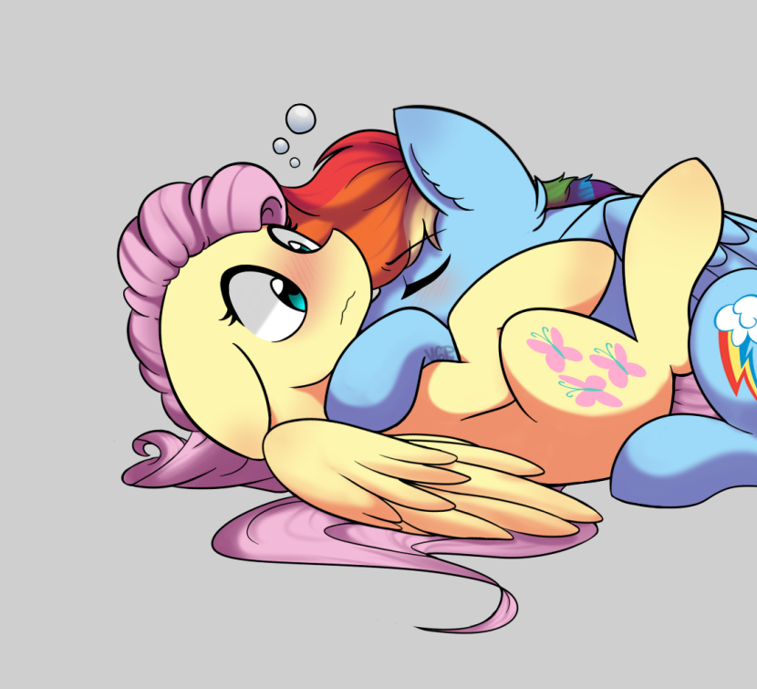 Reinbou Dash and Fluttershy R 34